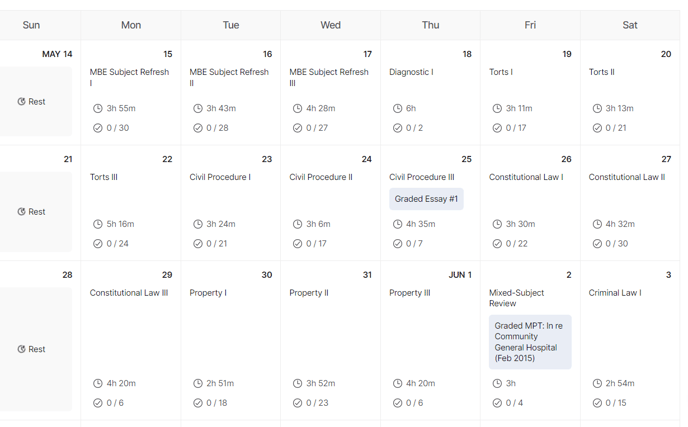 calendar